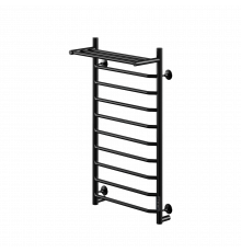 Полотенцесушитель электрический с/т Comfysan Scola EC-10 100/40 с полкой, черный