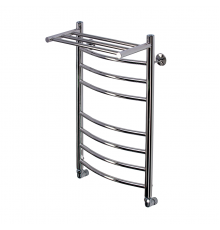 Полотенцесушитель электрический с/т Comfysan Noumi EC-8 80/40 с полкой, хром