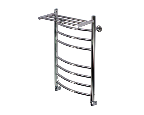 Полотенцесушитель электрический с/т Comfysan Noumi EC-8 80/40 с полкой, хром