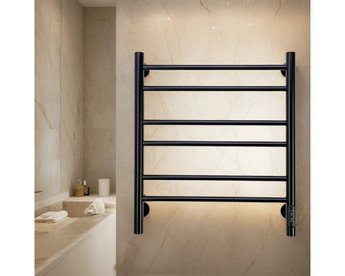 Полотенцесушитель электрический с/т Comfysan Luce EC-6 60/50, черный