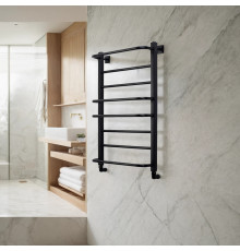 Полотенцесушитель водяной Comfysan Puro-K W-8 80/50, черный