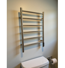 Полотенцесушитель электрический с/т Comfysan Стелла (Stella) EC-6 70/40, никель, гальваника