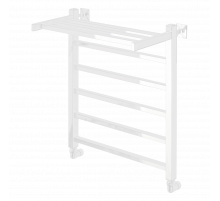 Полотенцесушитель водяной Comfysan Marte-K W-6 60/50 с полкой, белый