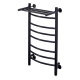 Полотенцесушитель электрический с/т Comfysan Noumi EC-8 80/40 с полкой, черный