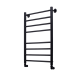 полотенцесушитель водяной comfysan luce w-8 80/50, черный матовый боковое подключение 80см. с гарантией 5 лет.