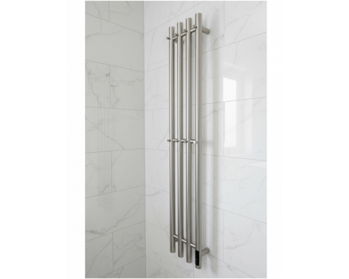 Полотенцесушитель электрический с/т Comfysan Alto EC-4 120/18, никель, гальваника