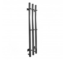 Полотенцесушитель электрический с/т Comfysan Alto-K EC-3 120/12, оружейная сталь