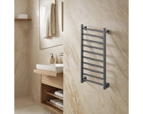 Полотенцесушитель электрический с/т Comfysan Roma-K EC-10 100/50, черный