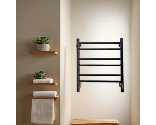 Полотенцесушитель электрический с/т Comfysan Pioli-K EC-6 60/40, черный