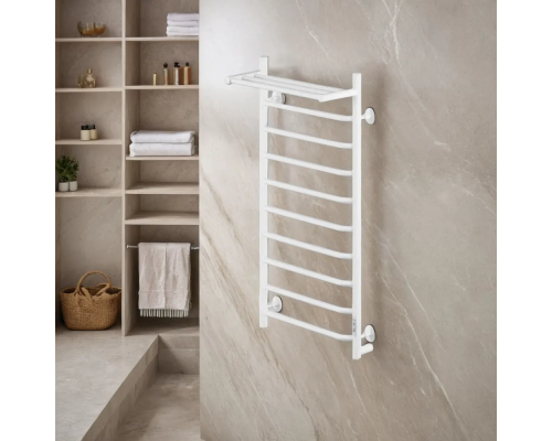 Полотенцесушитель электрический с/т Comfysan Scola EC-10 100/40, белый