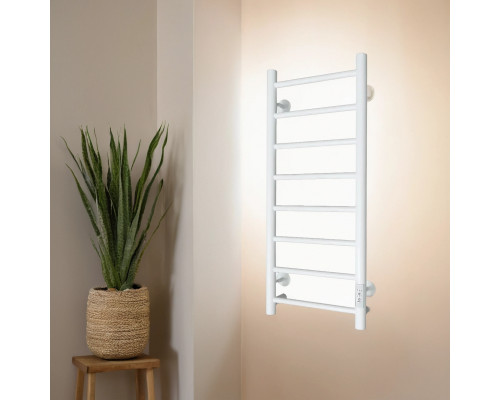 Полотенцесушитель электрический с/т Comfysan Аврора EC-8 80/30, белый