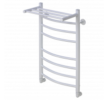 Полотенцесушитель водяной Comfysan Noumi W-8 80/40 с полкой, белый