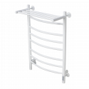 Полотенцесушитель электрический с/т Comfysan Noumi EC-8 80/50 с полкой, белый