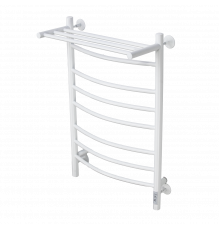 Полотенцесушитель электрический с/т Comfysan Noumi EC-8 80/50 с полкой, белый