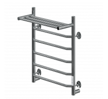 Полотенцесушитель электрический с/т Comfysan Scola EC-6 60/40 с полкой, хром
