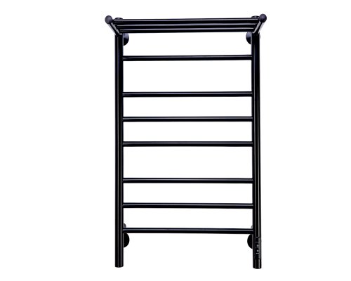 Полотенцесушитель электрический с/т Comfysan Luce EC-8 80/40 с полкой, черный