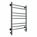 Полотенцесушитель электрический с/т Comfysan Vita EC-8 80/50, оружейная сталь