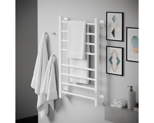 Полотенцесушитель электрический с/т Comfysan Unico-K EC-8 80/40, белый