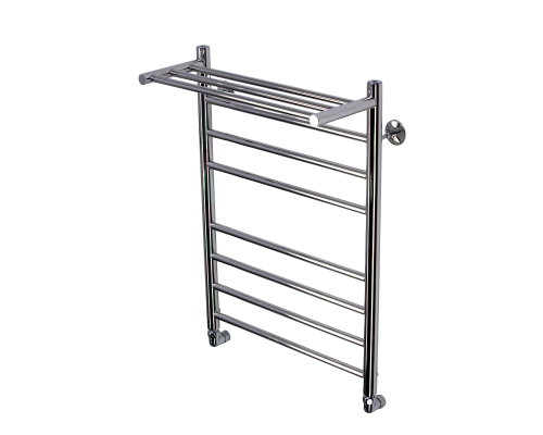 Полотенцесушитель водяной Comfysan Luce W-8 80/50 с полкой, хром