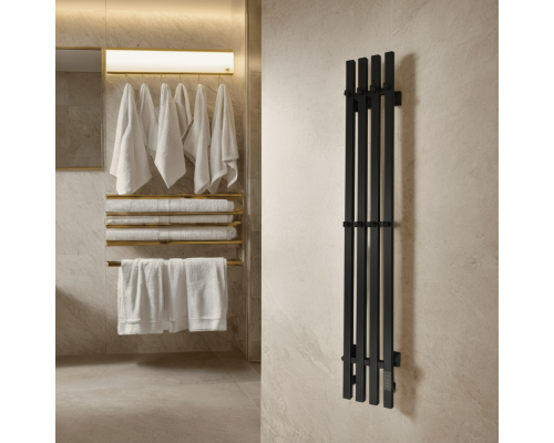 Полотенцесушитель электрический с/т Comfysan Alto-K EC-4 120/18, черный