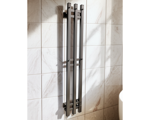 Полотенцесушитель электрический с/т Comfysan Alto-K EC-3 120/15, ТИТАНОВЫЙ ГРАФИТ RAL