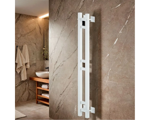 Полотенцесушитель электрический с/т Comfysan Alto-K EC-2 120/10, белый правый тэн