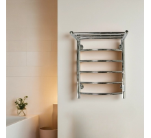 Полотенцесушитель электрический с/т Comfysan Classic EC-6 80/40 с полкой, хром