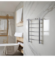 Полотенцесушитель водяной Comfysan Capri W-6 60/40 с полкой, хром