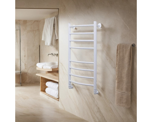 Полотенцесушитель водяной Comfysan Noumi W-8 80/40, белый