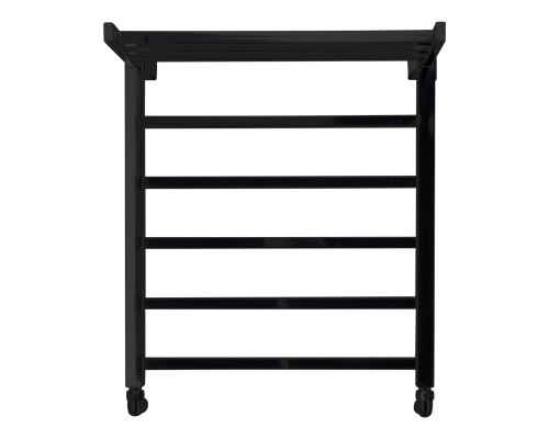 Полотенцесушитель водяной Comfysan Marte-K W-6 60/50 с полкой, черный