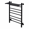 Полотенцесушитель электрический с/т Comfysan Luce EC-8 80/50 с полкой, черный Полотенцесушитель электрический с/т Comfysan Luce EC-8 80/50 с полкой, черный