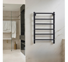 Полотенцесушитель водяной Comfysan Puro W-6 60/50, черный