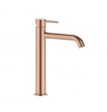 Высокий смеситель для раковины,матовая медь FELICE 0625 RAME SPAZZOLATO