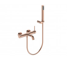 Встраиваемый смеситель для ванны,матовая медь FELICE 0640-RS