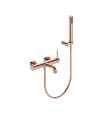 Встраиваемый смеситель для ванны,матовая медь FELICE 0640-RS