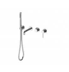 Встраиваемый смеситель для ванны,хром FELICE 0655 CROMO