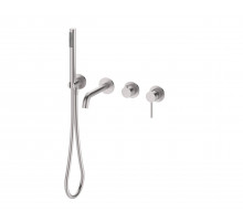 Встраиваемый смеситель для ванны,никель FELICE 0655 NICHEL