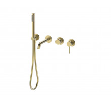 Встраиваемый смеситель для ванны,матовое золото FELICE 0655 ORO OPACO