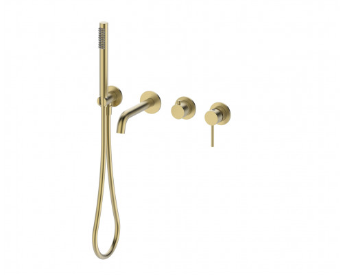 Встраиваемый смеситель для ванны,матовое золото FELICE 0655 ORO OPACO