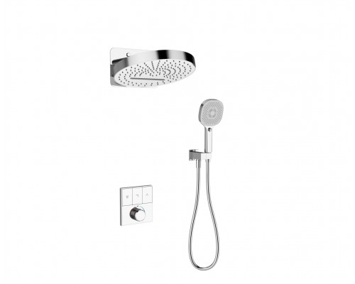 Душевая система встраиваемая с термостатом,хром FELICE 0820T CROMO