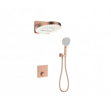 Душевая система встраиваемая с термостатом,матовая медь FELICE 0820T RAME SPAZZOLATO