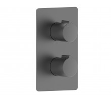 Встраиваемый смеситель для душевой гарнитуры,оружейная сталь FELICE 1120-1 GUN METAL