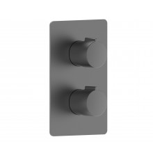 Встраиваемый смеситель для душевой гарнитуры,оружейная сталь FELICE 1120-1 GUN METAL