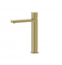 Высокий смеситель для раковины,матовое золото FELICE 1325 ORO OPACO