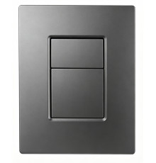 Кнопка смыва для инсталляции GROHE,оружейная сталь FELICE 5089-GM