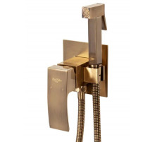 Встраиваемый гигиенический душ со смесителем,бронза FELICE 1010 BRONZO