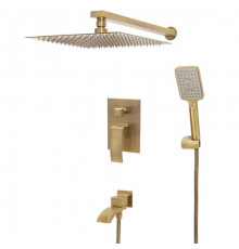 Встраиваемая душевая система для ванны и душа,бронза FELICE 1020 BRONZO