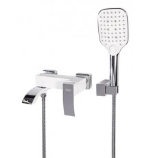 Смеситель для ванны с душем,хром белый FELICE 1040 B CROMO BIANCO