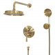 Встраиваемая душевая система для ванны и душа,бронза FELICE 0520 BRONZO