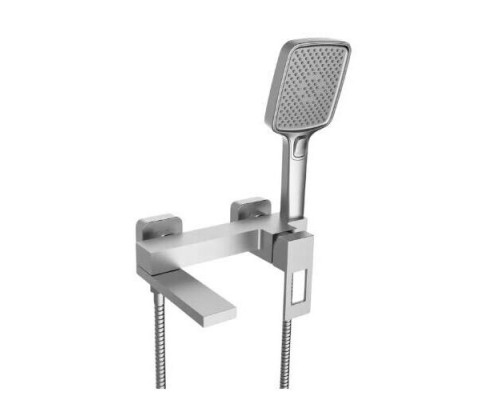 Смеситель для ванны с душем,никель FELICE 0740 NICHEL